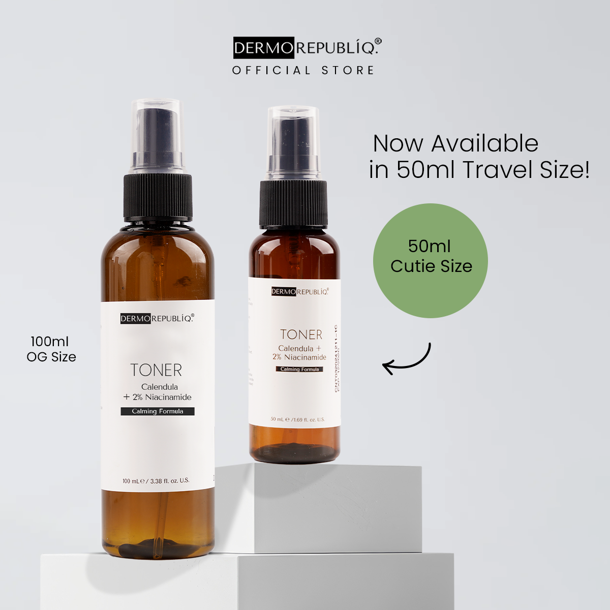 Dermorepubliq Calendula + 2% Niacinamide Calming and Brightening Toner