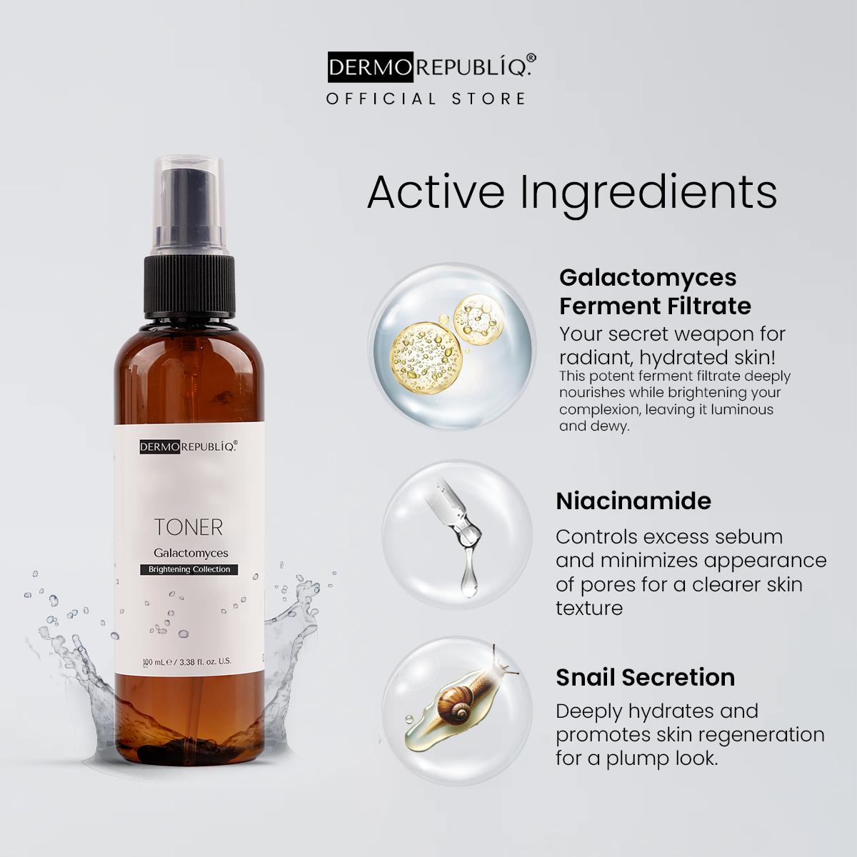 Dermorepubliq Galactomyces Brightening Toner
