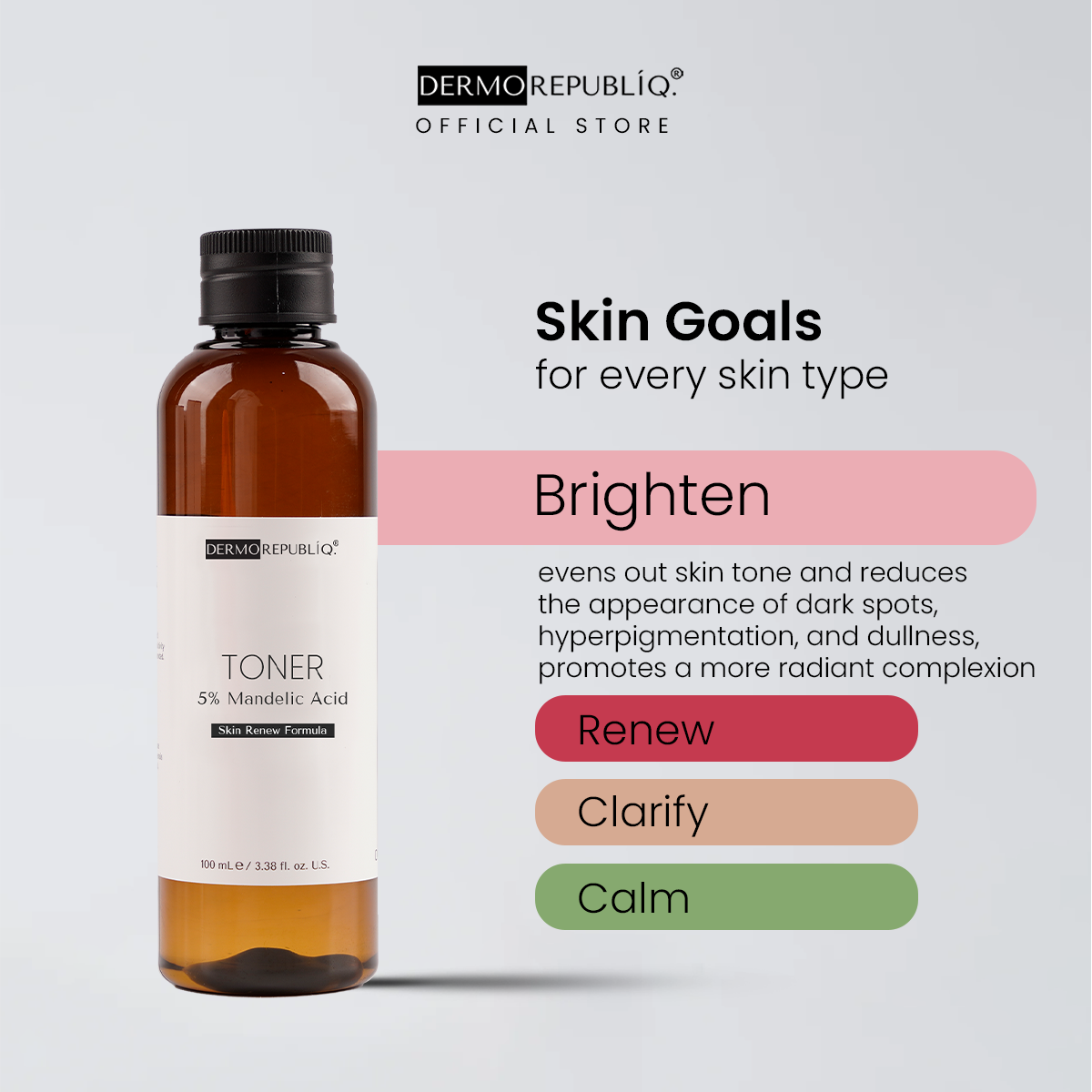 Dermorepubliq Skin Renew 5% Mandelic Acid Toner
