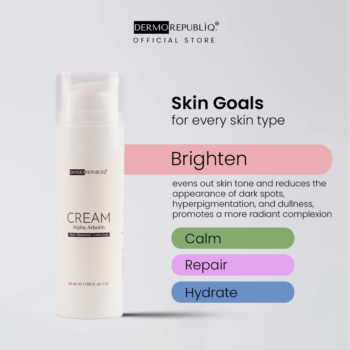 Dermorepubliq Skin Illuminist Arbutin Cream