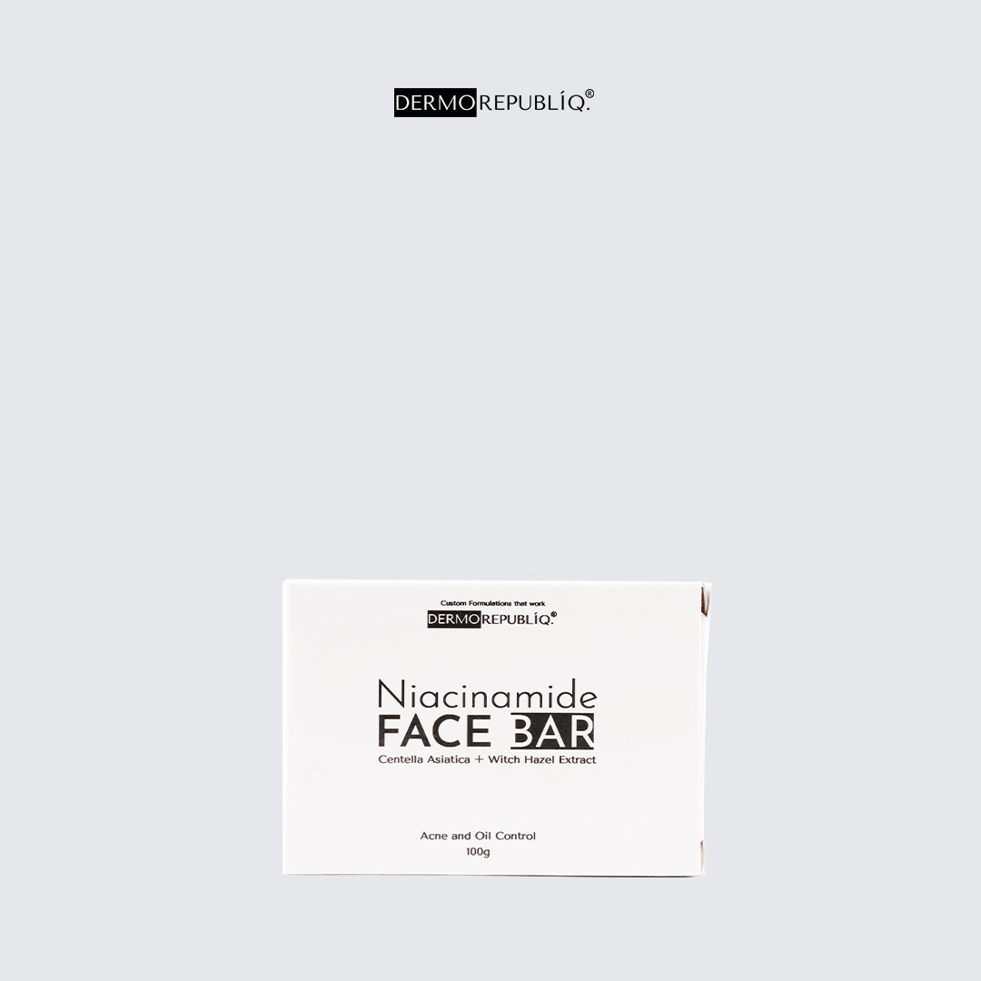 Dermorepubliq Niacinamide Clarifying Face Bar Soap - 100 G