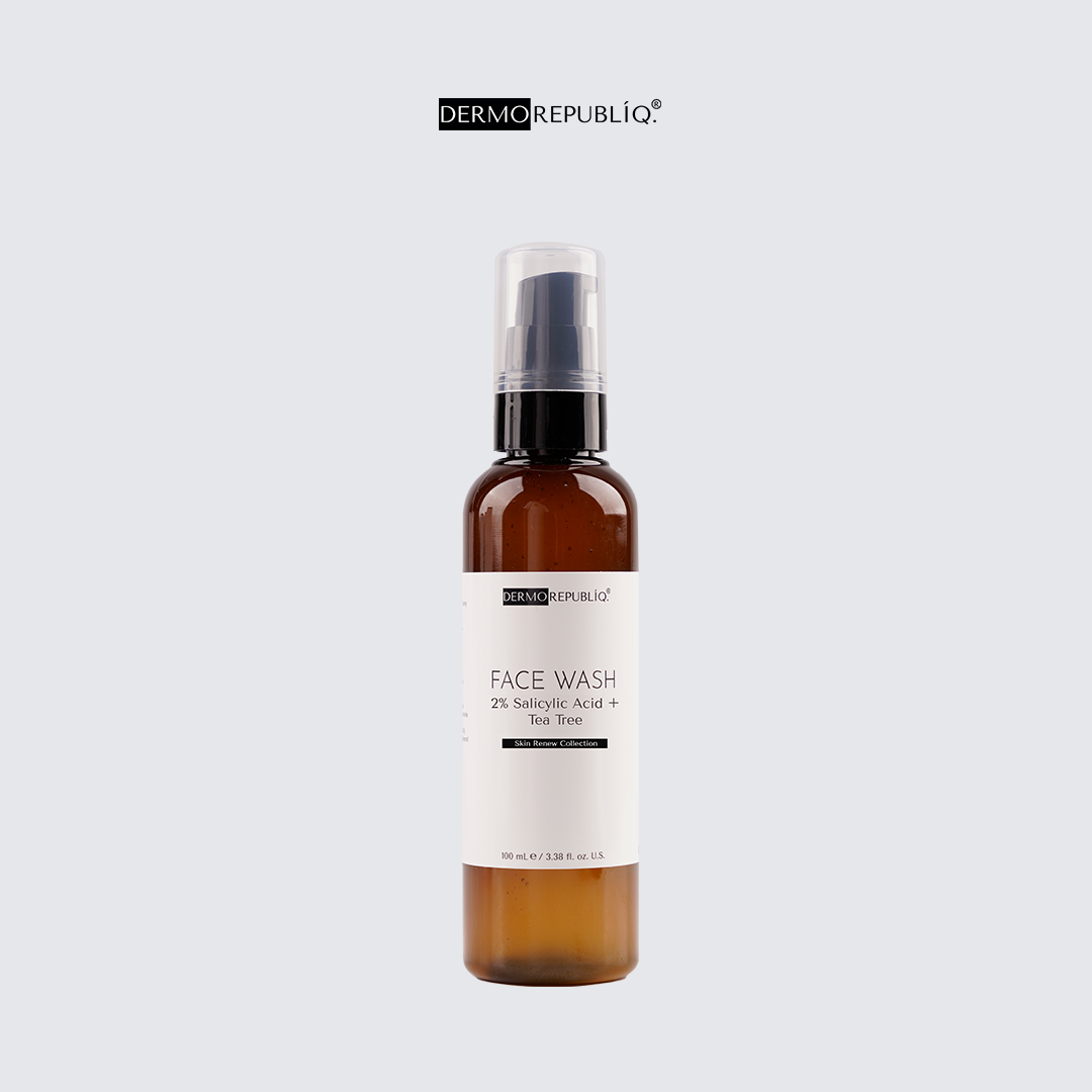 Dermorepubliq Skin Renew 2% Salicylic Acid + Tea Tree Face Wash