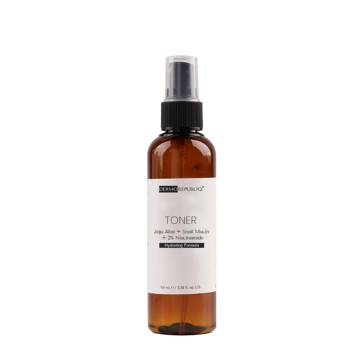 Dermorepubliq Dermo Duo - Skin Refresh (55% Snail Hydrating Ampoule + Jeju Aloe + Snail Mucin + 2% Niacinamide)