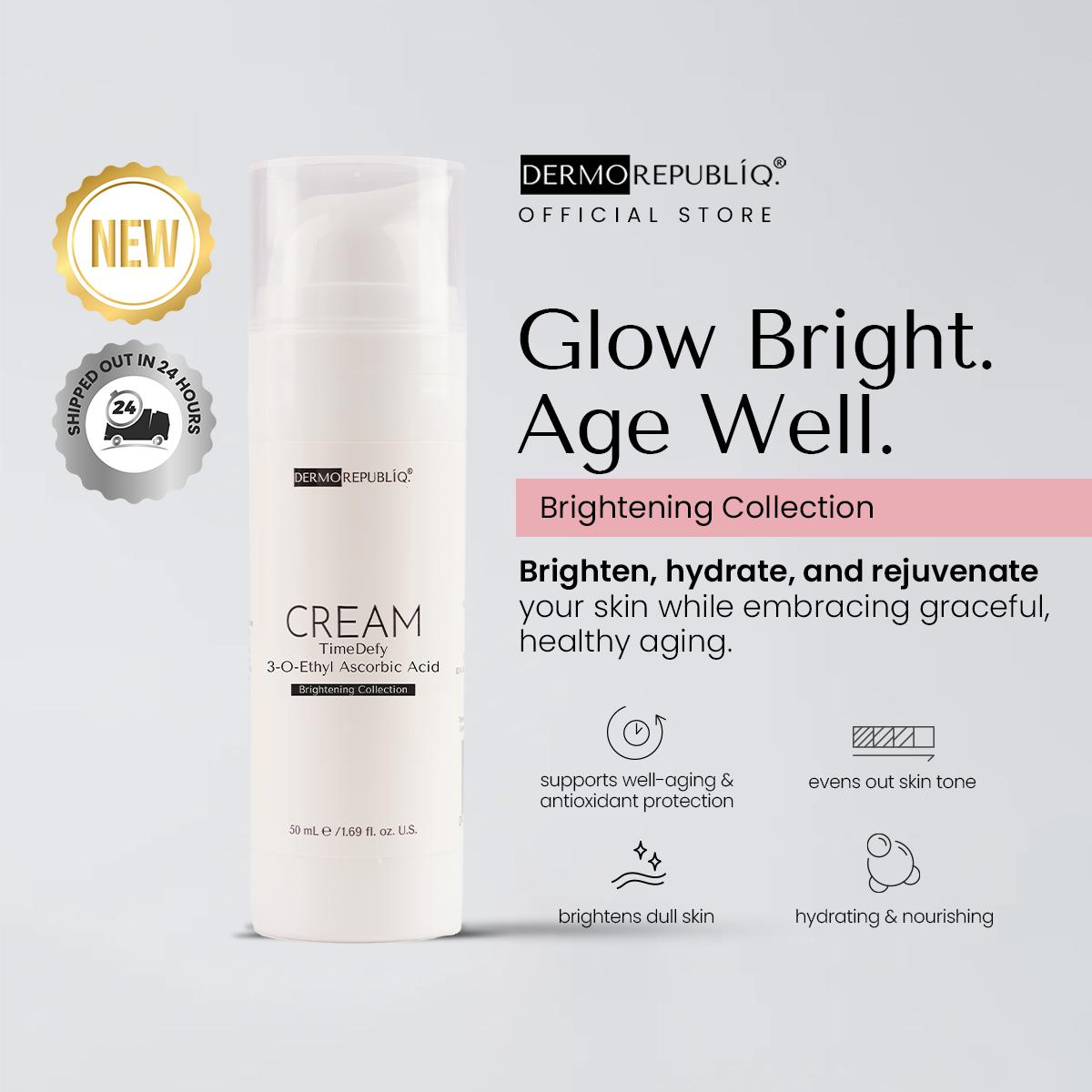 Dermorepubliq TimeDefy 3-O-Ethyl Ascorbic Acid Brightening Cream