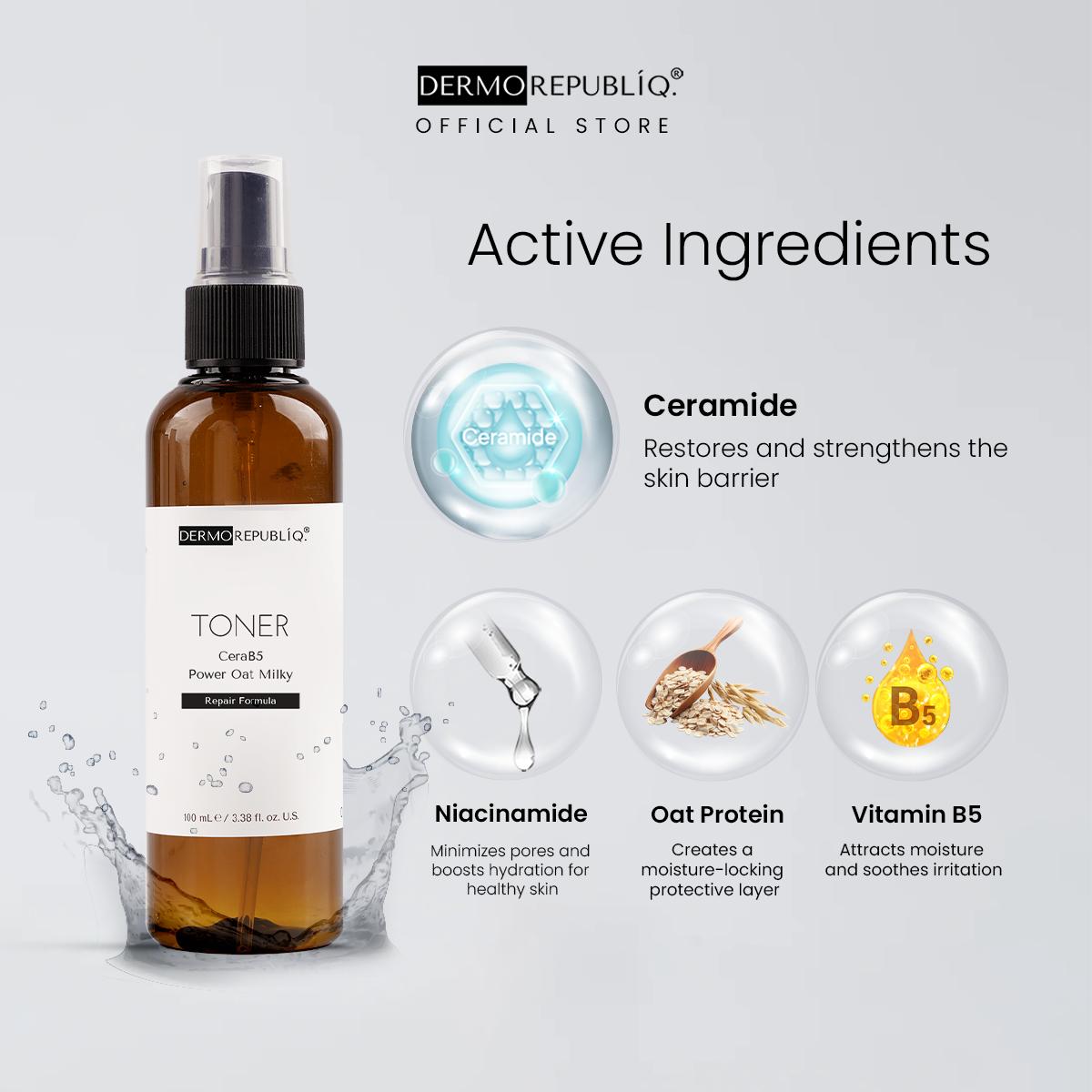 Dermorepubliq CeraB5 Oat Milky Toner