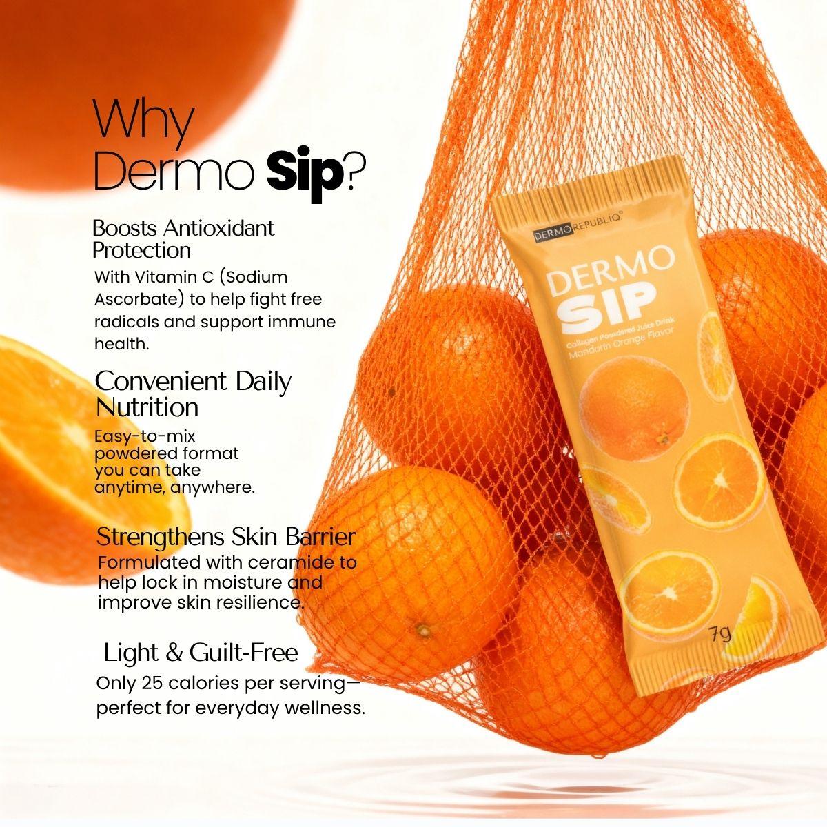 Dermosip Collagen Radiance Juice - Orange