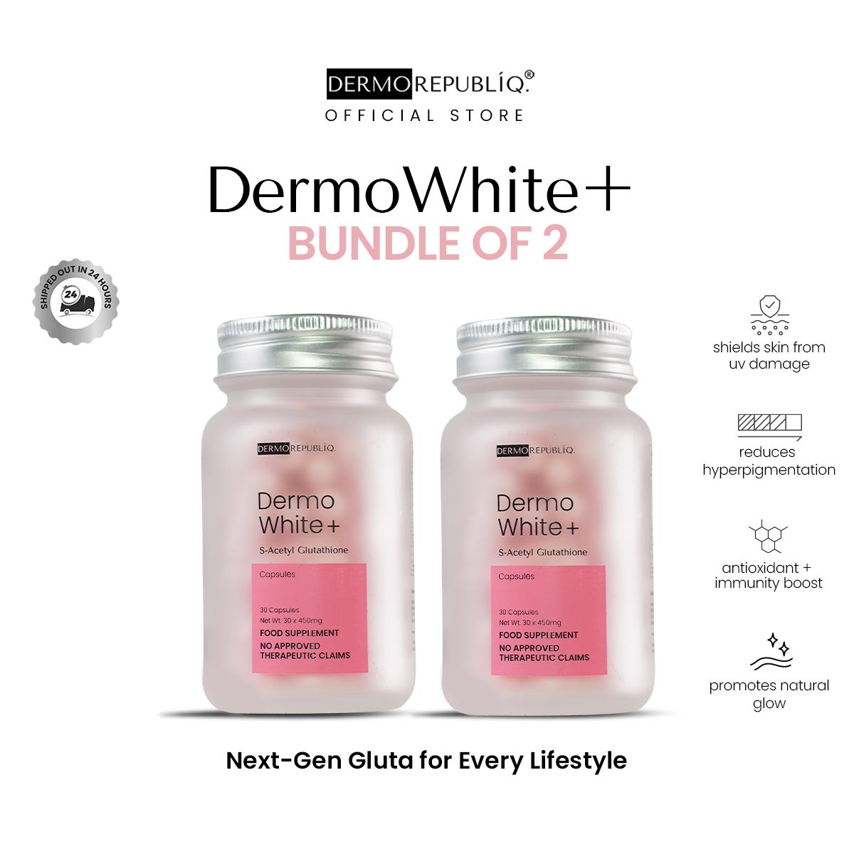 DermoWhite+ S-Acetyl Glutathione | Bundle of 2