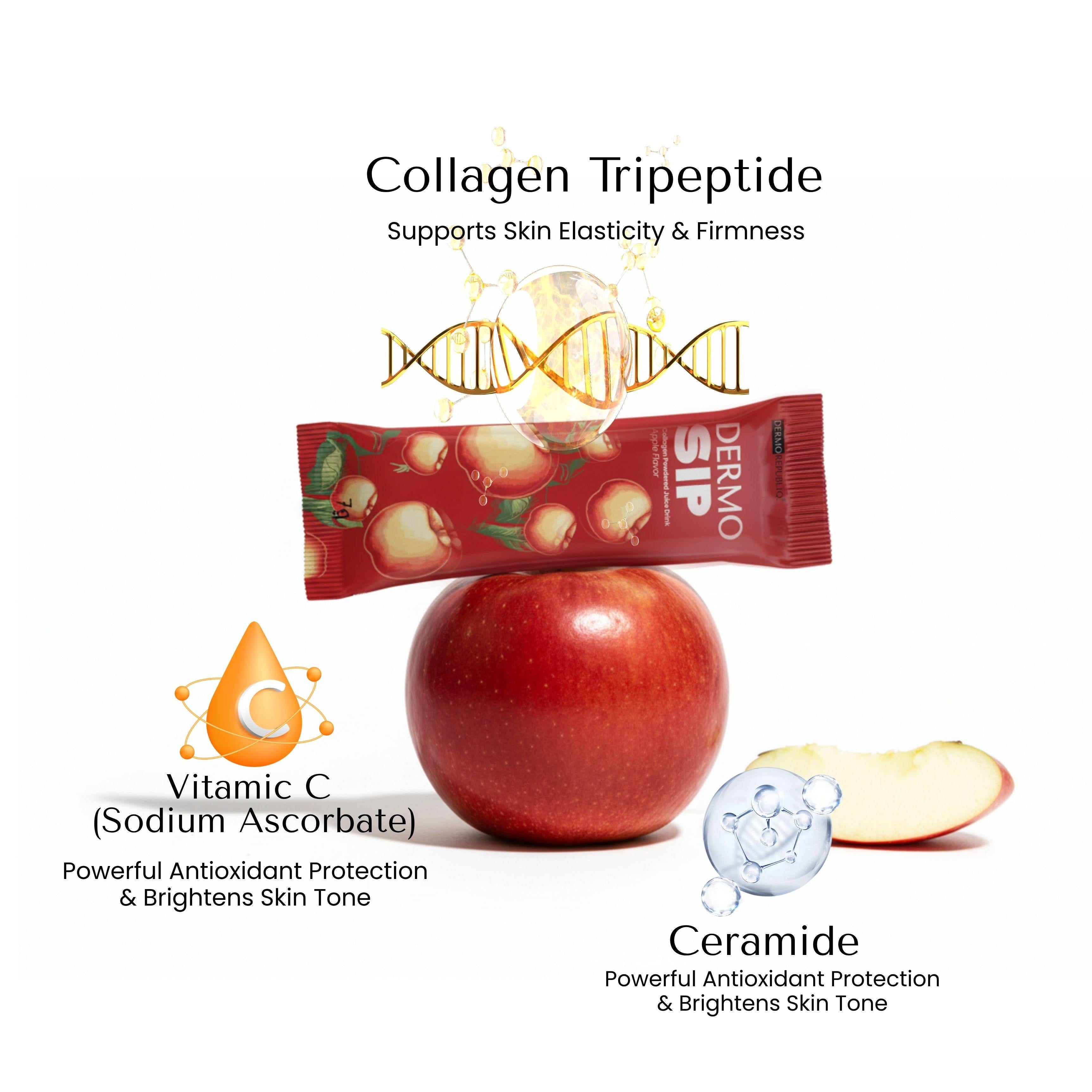 Dermosip Collagen Radiance Juice - Apple