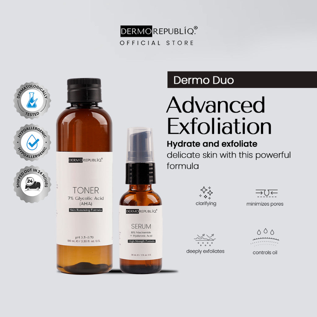 Dermorepubliq Advanced Exfoliation set