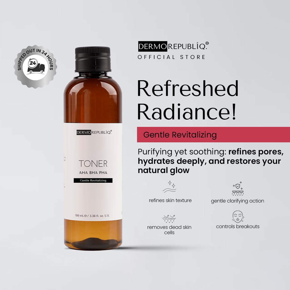 Dermorepubliq AHA BHA PHA Gentle Revitalizing Toner