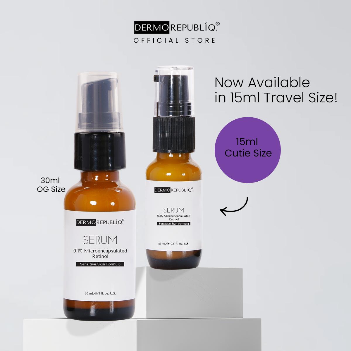 Dermorepubliq 0.1% Microencapsulated Retinol Serum – Sensitive Skin Formula