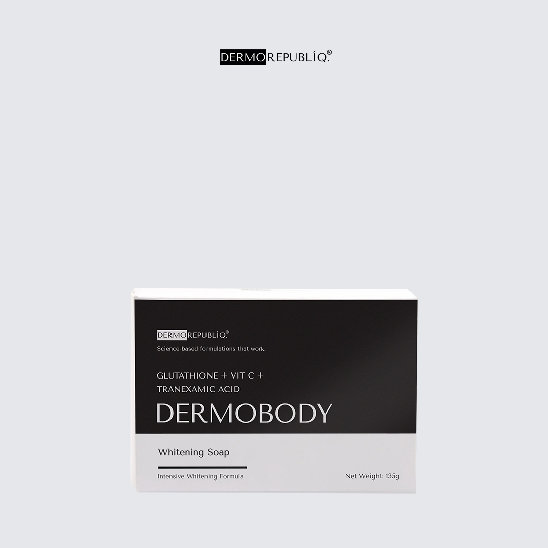 Dermorepubliq Glutathione + Vitamin C + Tranexamic Acid Brightening Body Bar - 135g