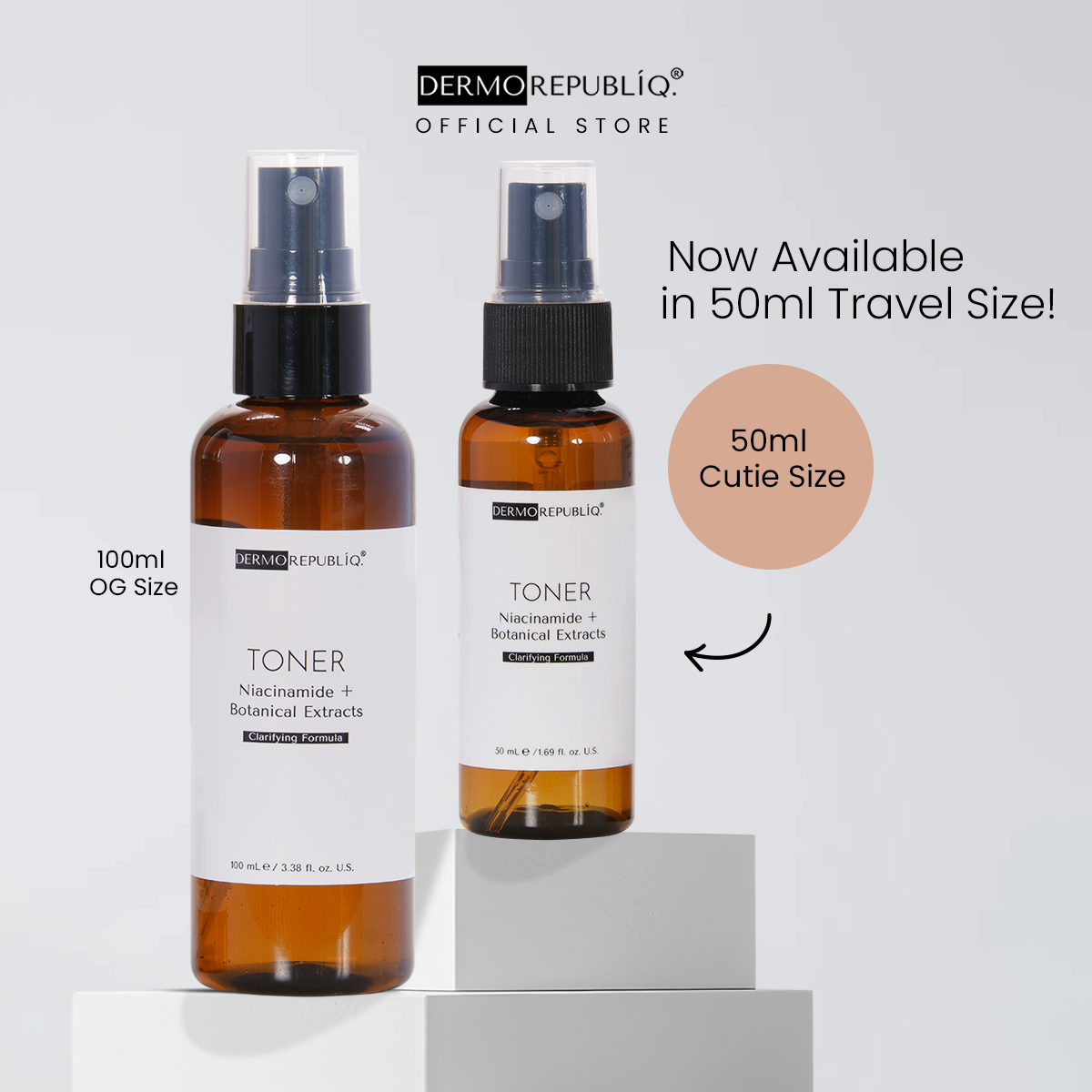 Dermorepubliq Clarifying Formula Toner Niacinamide + Botanical Extracts - 100 mL