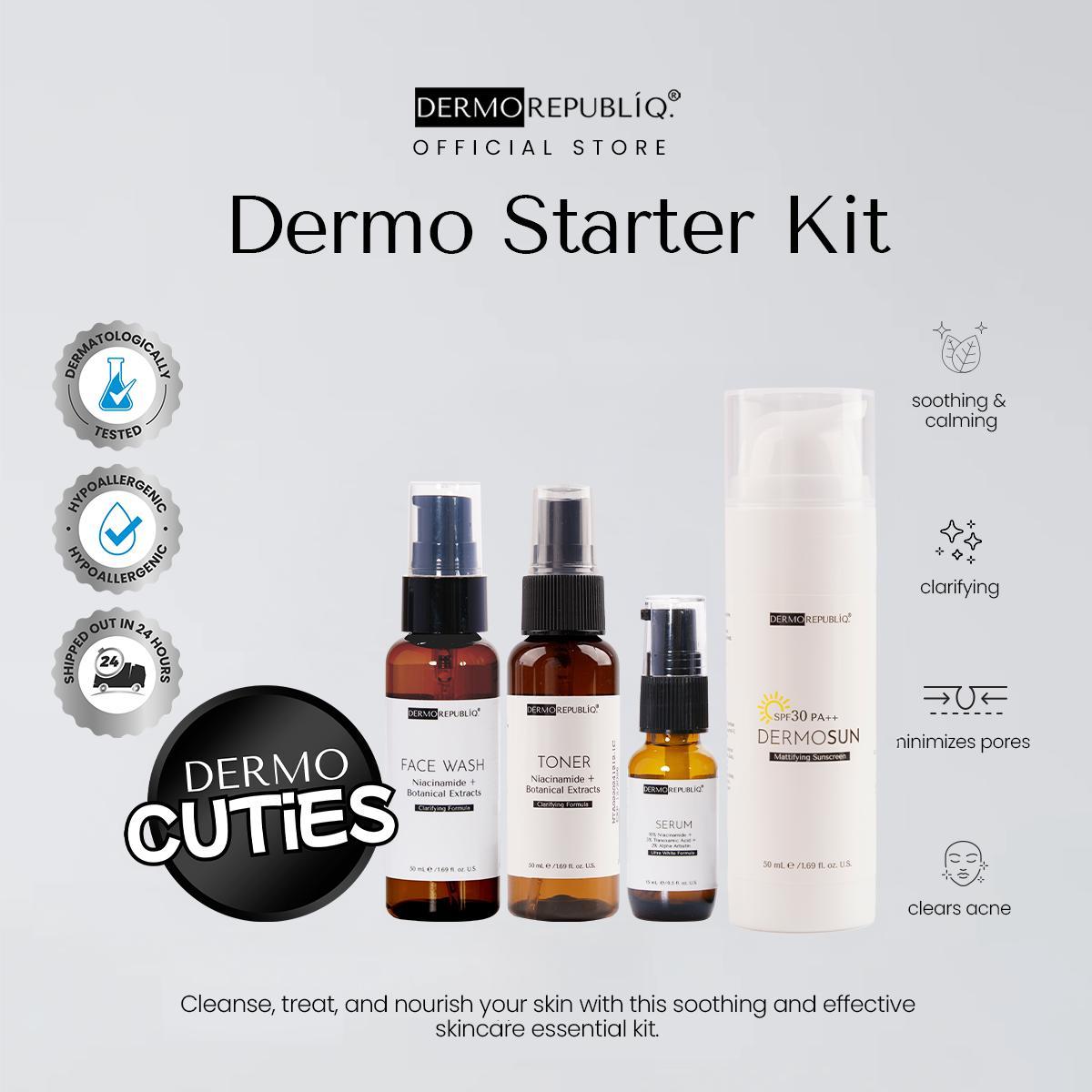 Dermorepubliq Starter Kit Skincare Must-Haves