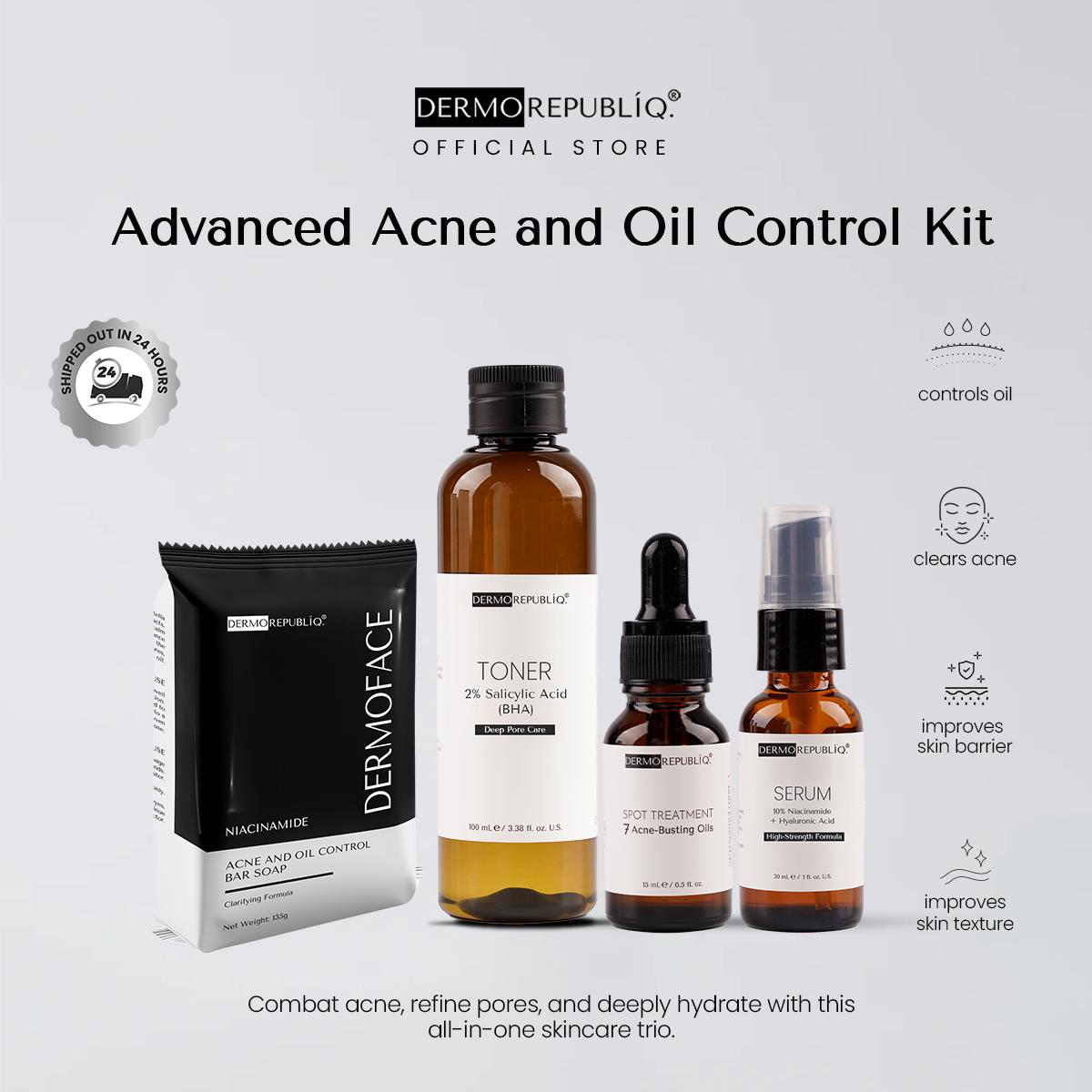Dermorepubliq Advanced Acne and Oil Control Kit