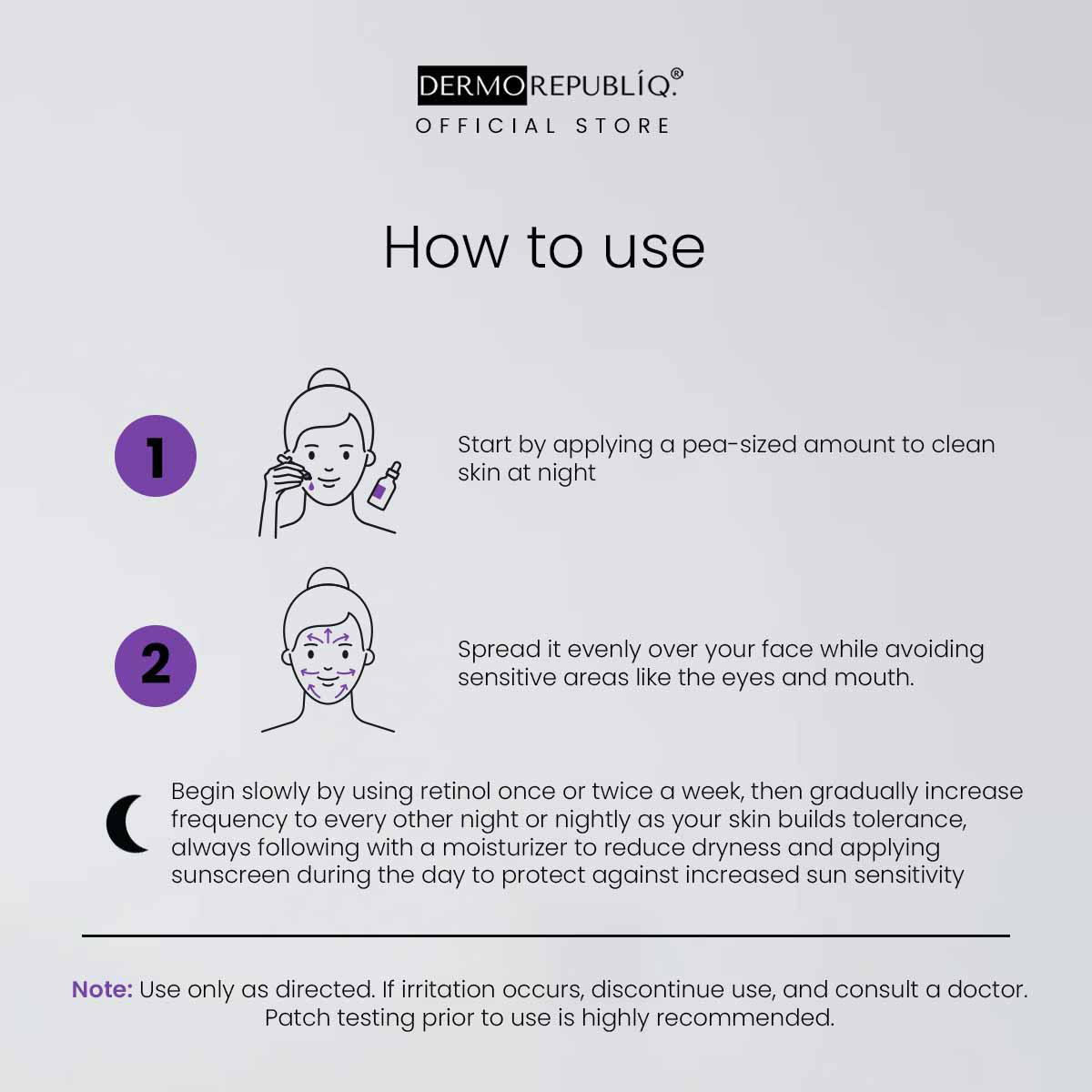 Dermorepubliq 0.1% Microencapsulated Retinol Serum – Sensitive Skin Formula