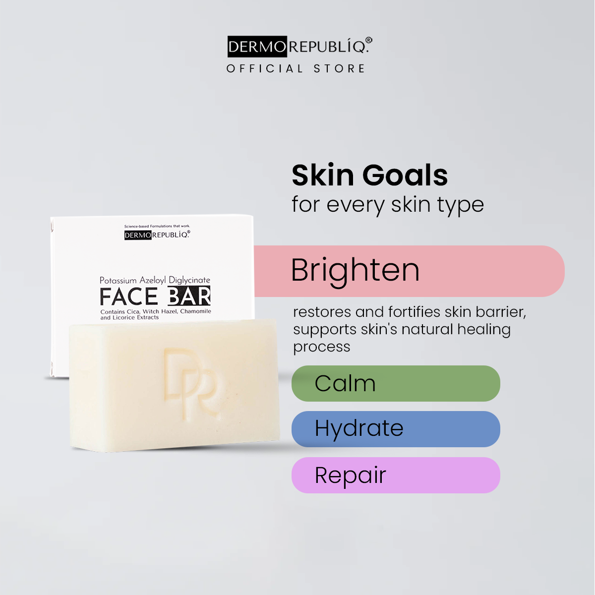 Potassium Azeloyl Diglycinate Clarifying Oil Control for Acne prone Face Bar Soap – 135g
