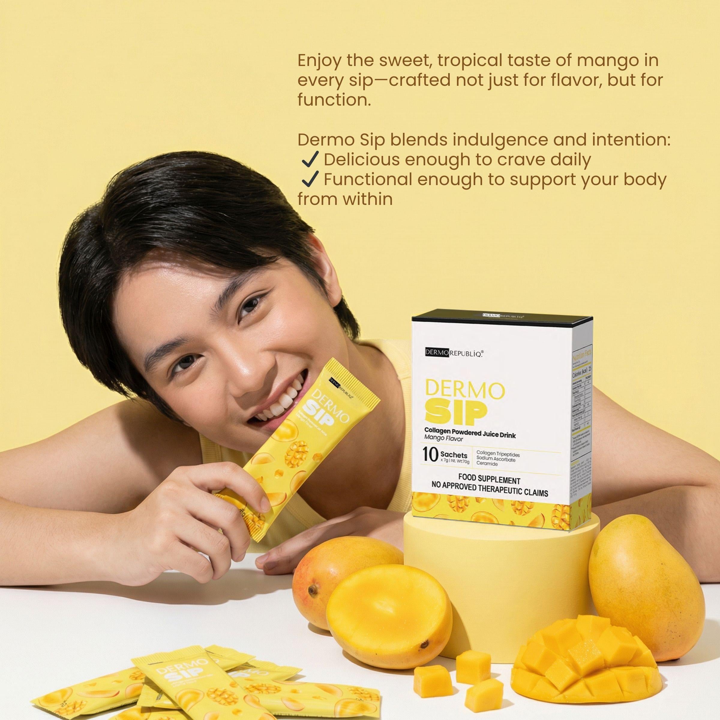 Dermosip Collagen Radiance Juice - Mango