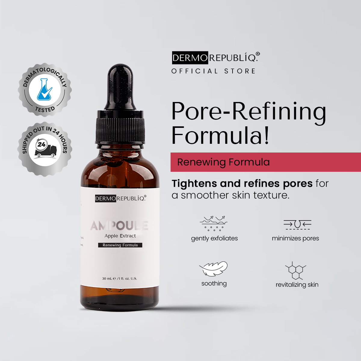 Dermorepubliq Apple Renewing Ampoule