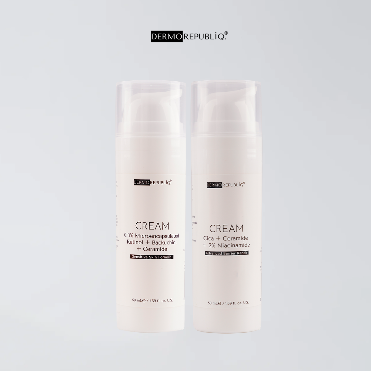 Dermorepubliq Dermo Duo - For Skin Renewal (0.3% Microencapsulated Retinol & Ceramide NP Cream + 15%