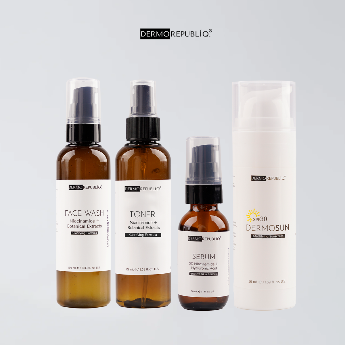 Dermorepubliq Dermo Starter Kit - Skincare Routine Must-Haves