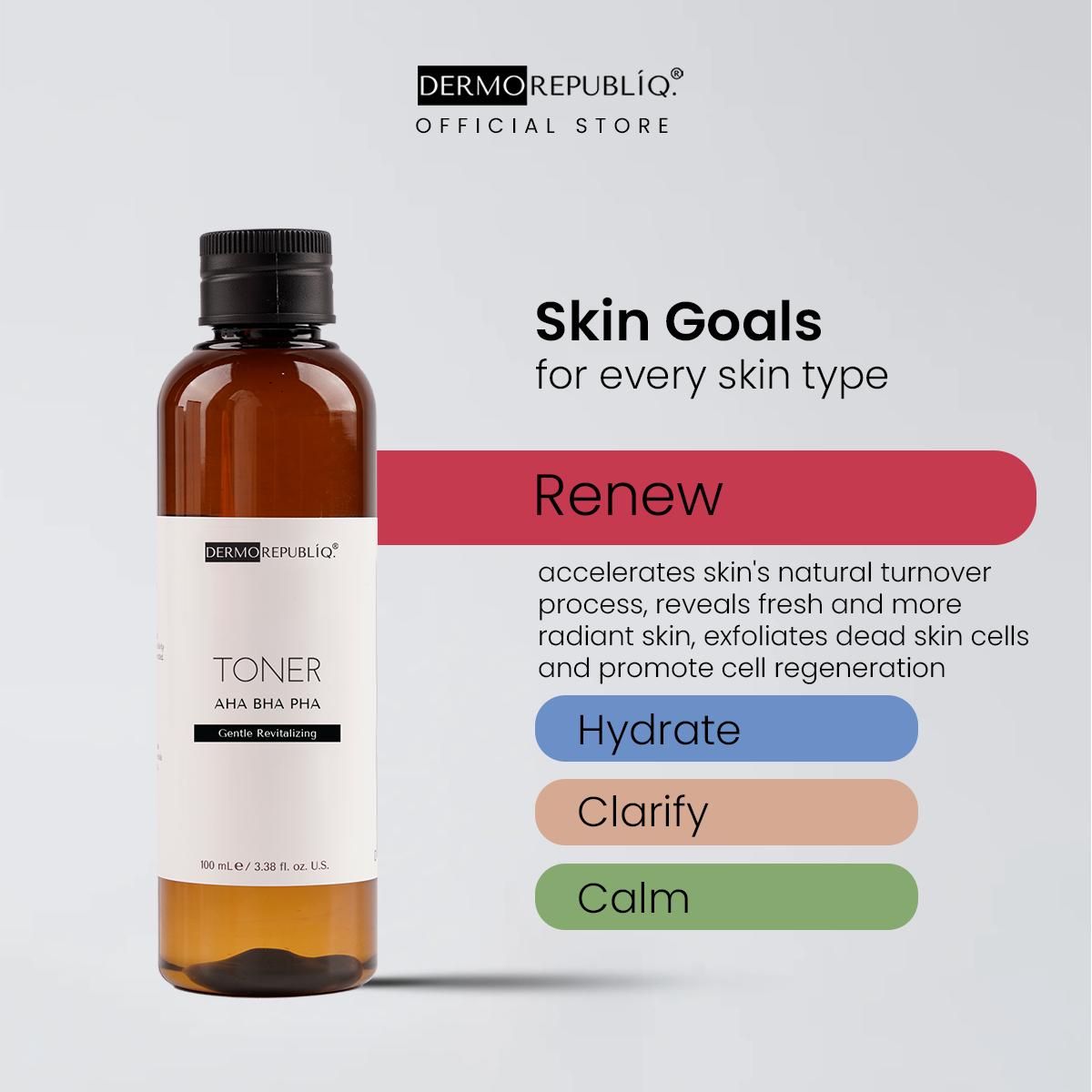 Dermorepubliq AHA BHA PHA Gentle Revitalizing Toner