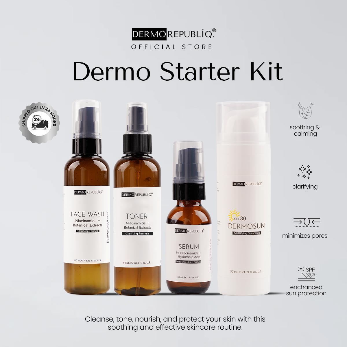 Dermorepubliq Starter Kit Skincare Must-Haves