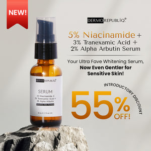 Dermorepubliq 5% Niacinamide + 3% Tranexamic Acid + 2%Alpha Arbutin - 30 mL