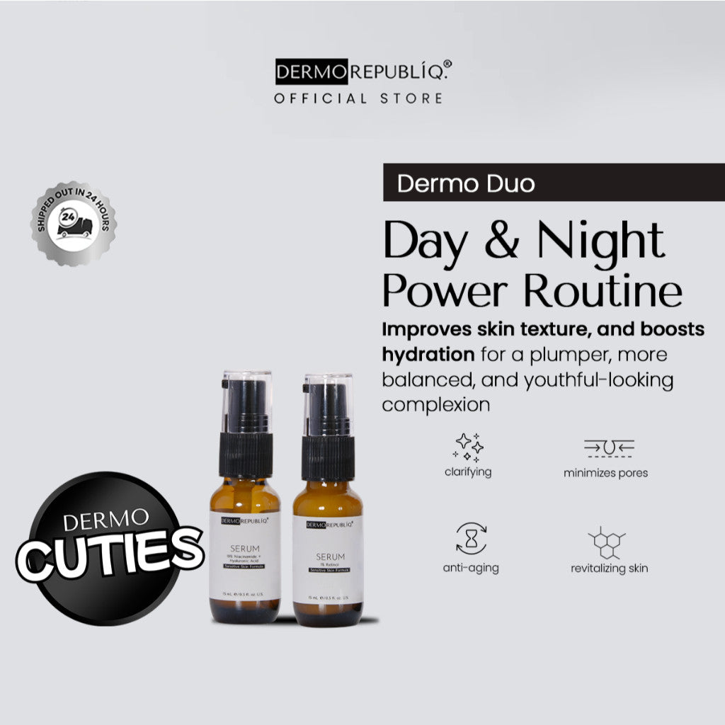 Dermorepubliq Day and Night Power Routine set