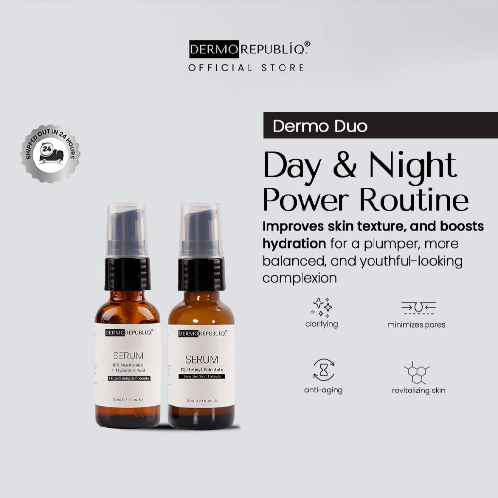 Dermorepubliq Day and Night Power Routine set